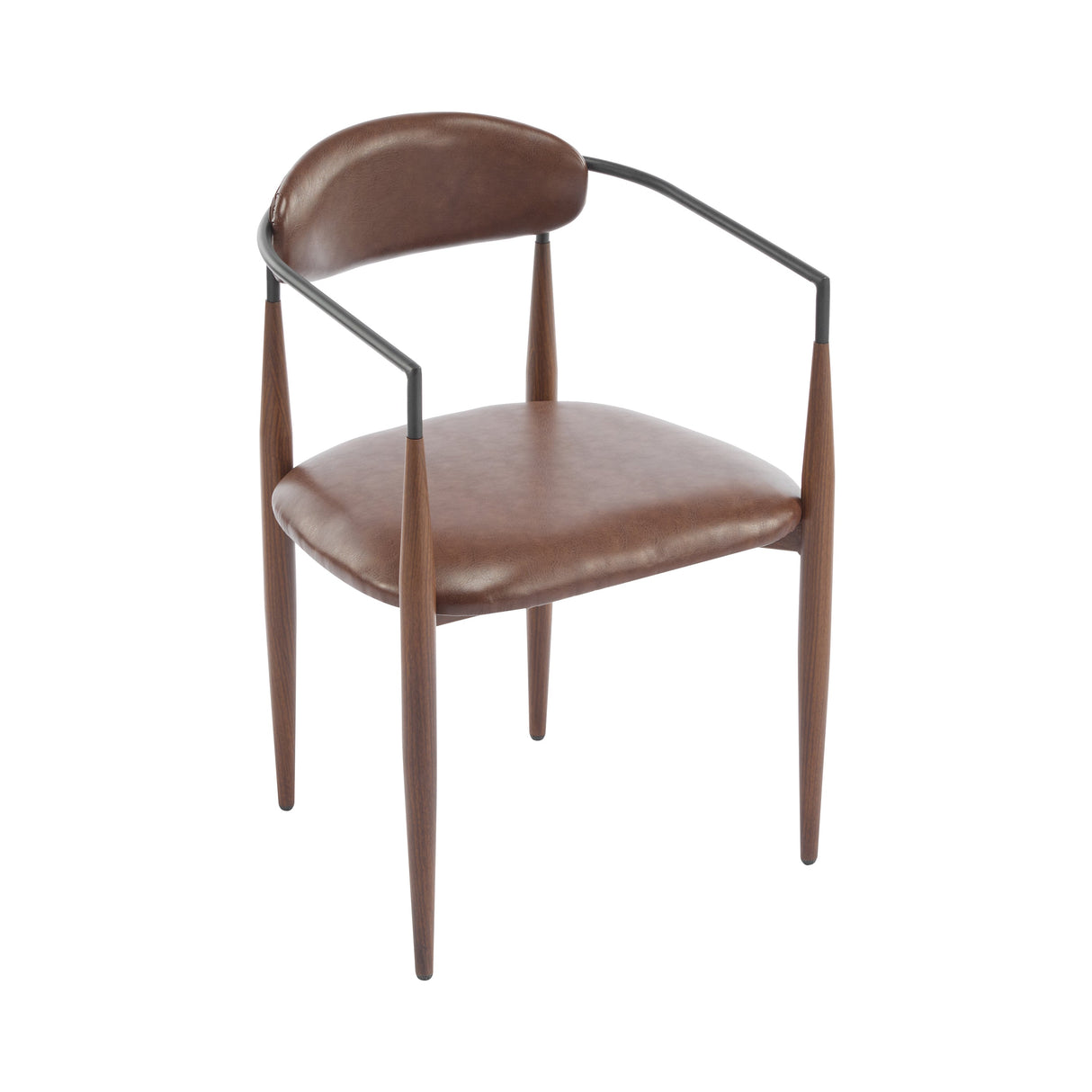 Fielding Mid-Century Modern Dining Chair, Set of 2