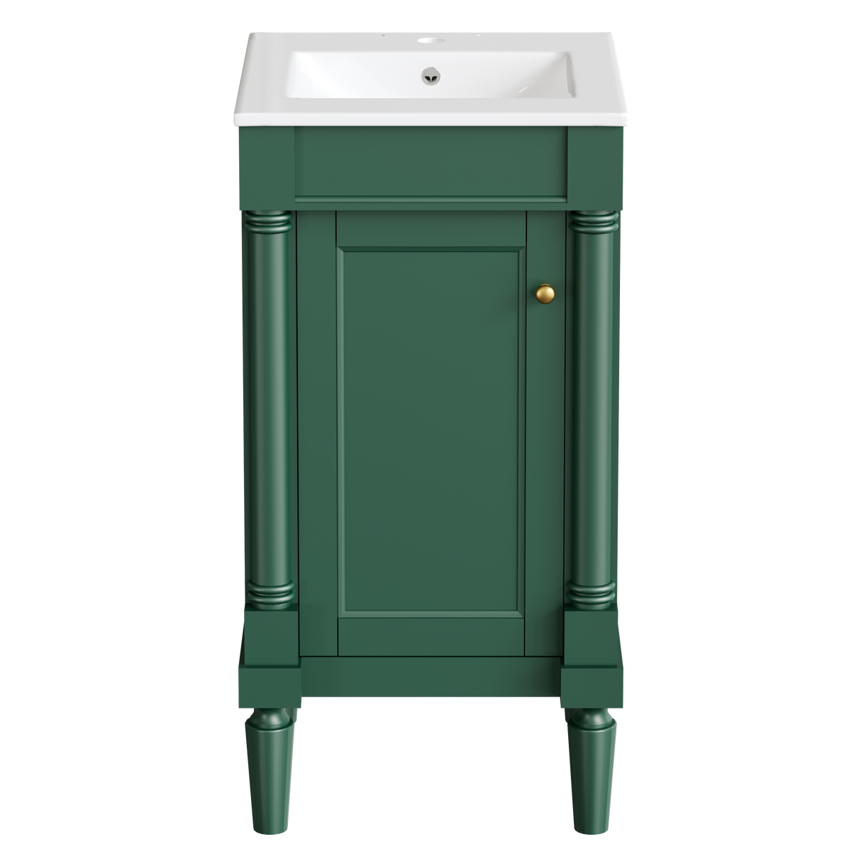18" French Style Bathroom Cabinet with Storage