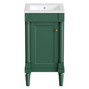 18" French Style Bathroom Cabinet with Storage