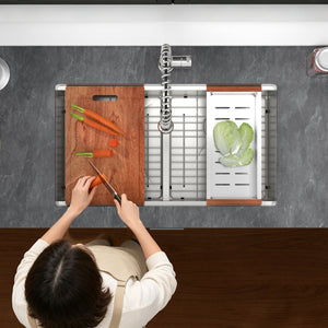 Double Bowl Undermount Kitchen Sink