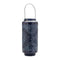 Snowflake punched metal candle lantern 15.5"h