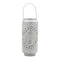 Punched metal candle lantern 15.5"h