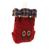 Hiking backpack ornament (set of 12)