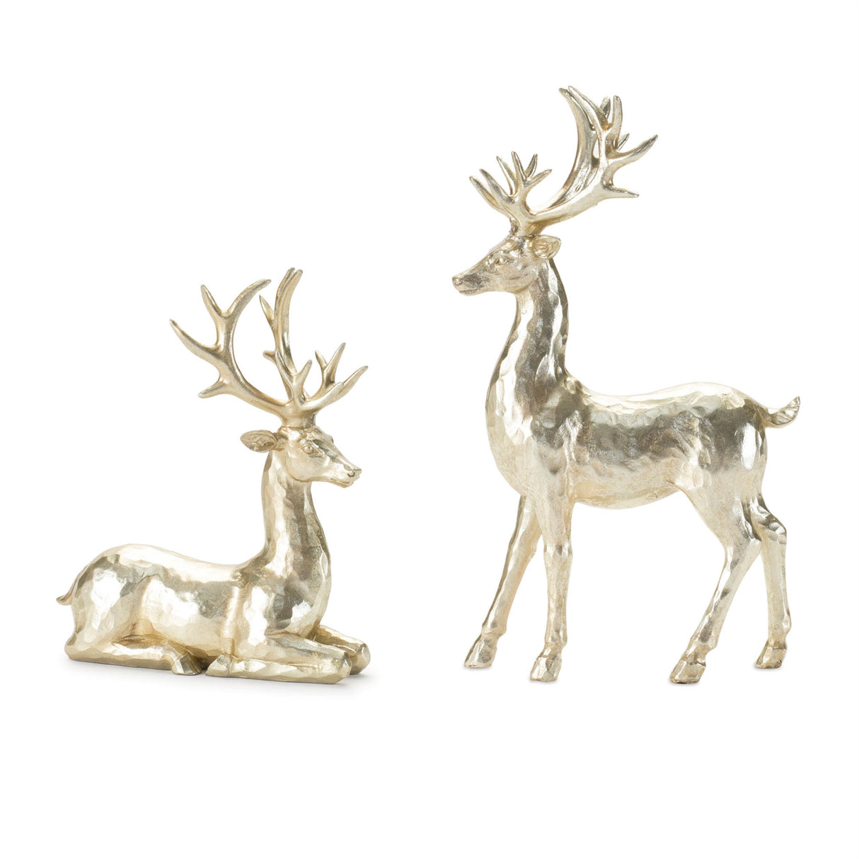 Holiday deer figurine (set of 4)