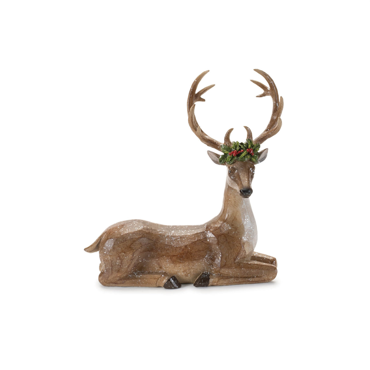 Holiday deer figurine (set of 2)