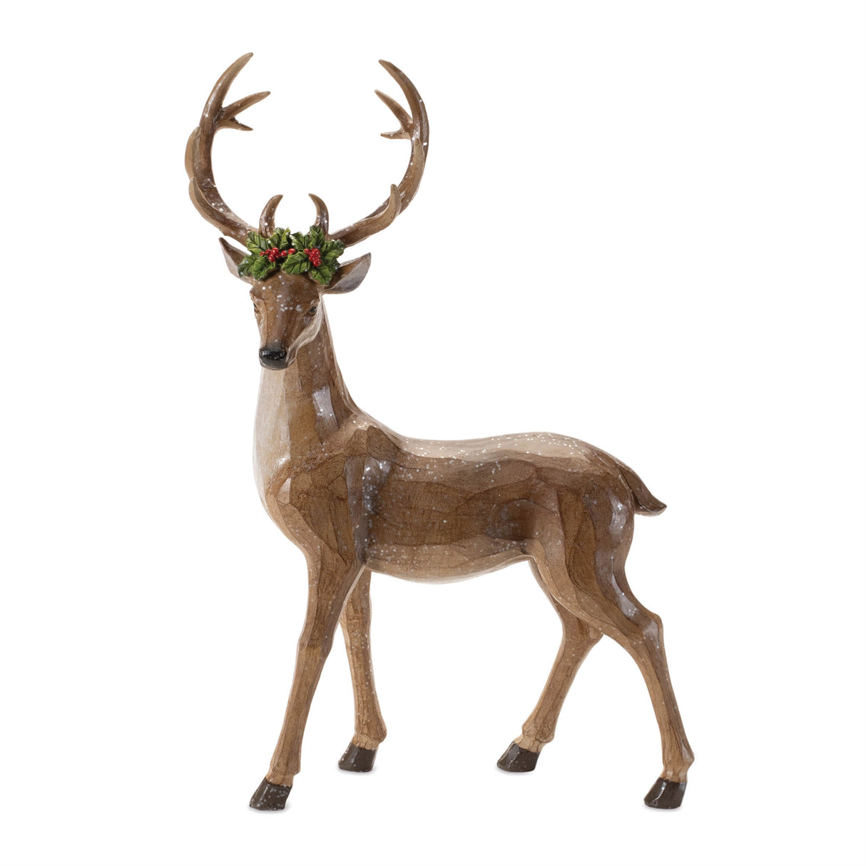 Holiday deer figurine (set of 2)