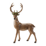 Holiday deer figurine (set of 2)