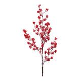 Snowy-winter-berry-branch-(set-of-4)-Christmas-Decor