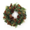 Mixed pine and pinecone wreath 26"d