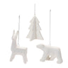 Modern-ceramic-animal-ornaments-(set-of-6)-Christmas-Ornaments