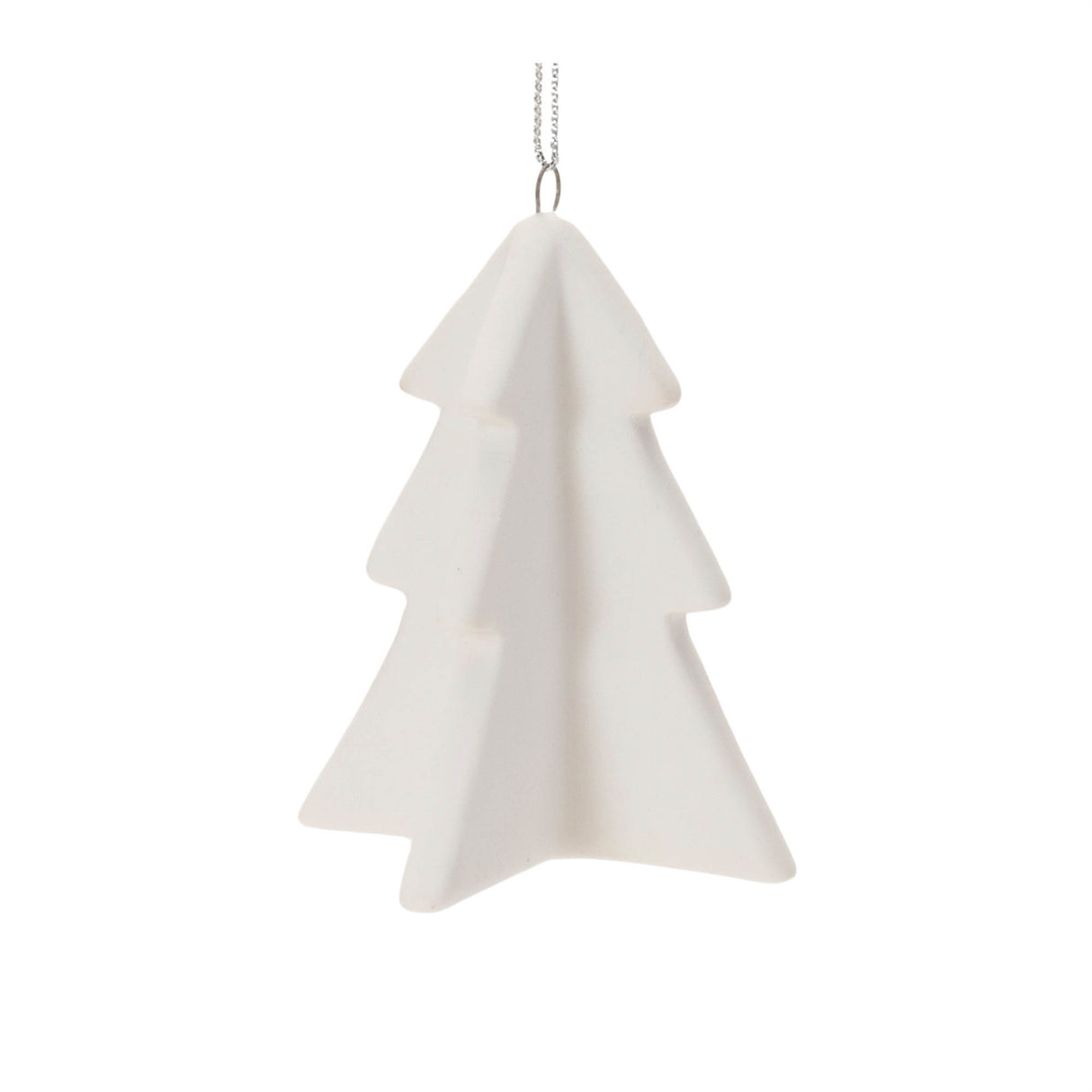 Modern ceramic animal ornaments (set of 6)