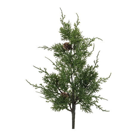 Pine and pinecones spray (set of 6)