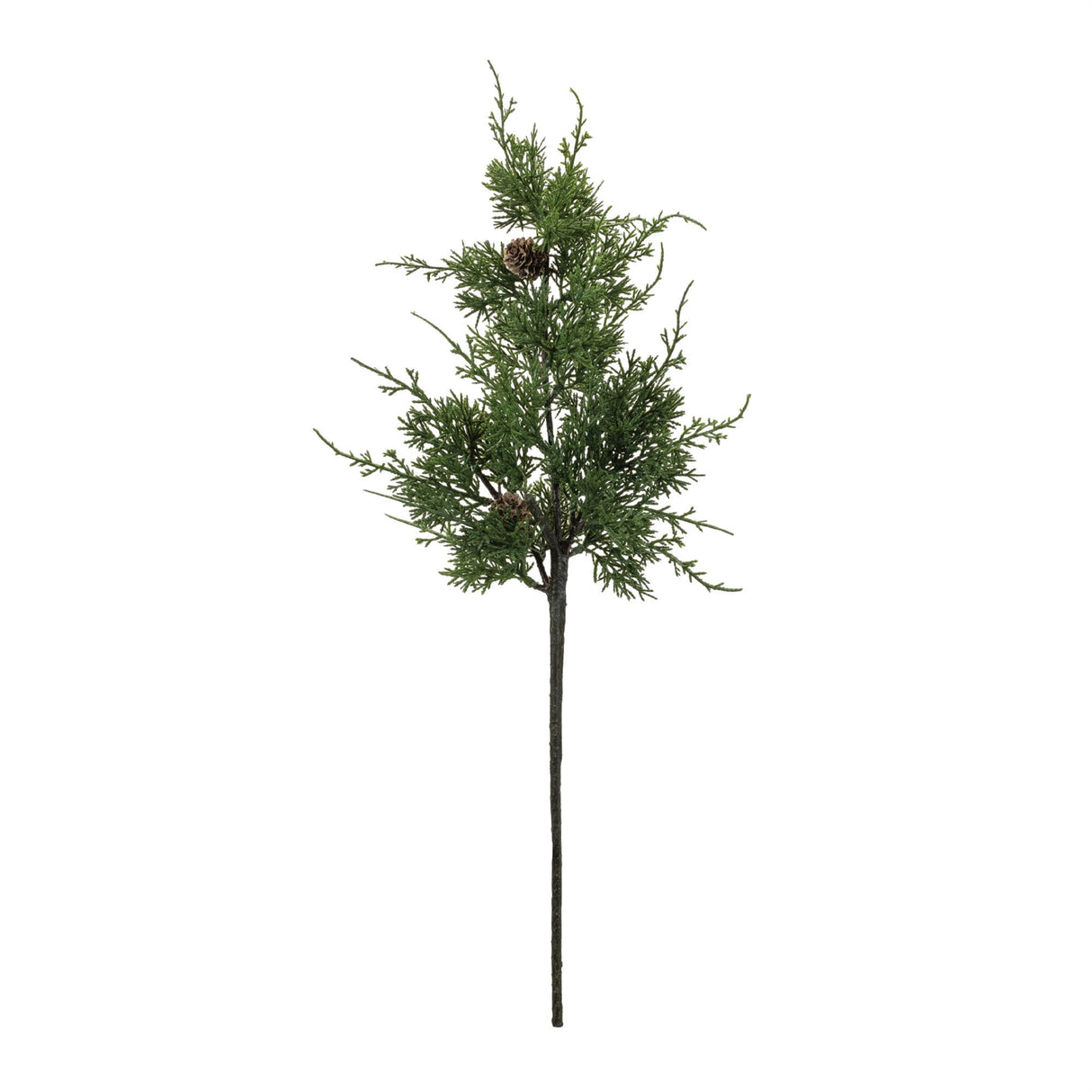 Pine and pinecones spray (set of 6)