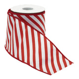 Striped wired ribbon (set of 2)