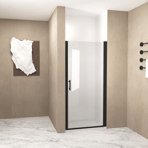Shower Door With Glass And Explosion Proof Safety Film