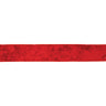 Red wired ribbon 2.5" x 10 yds.