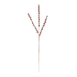 Metal sleigh bell spray (set of 6)