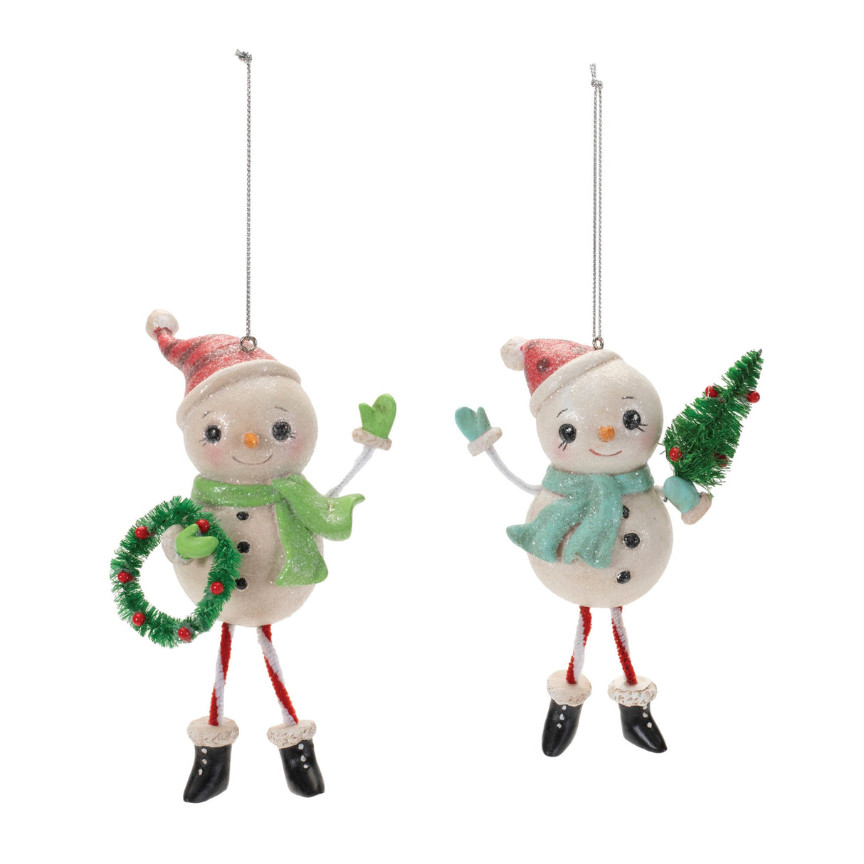 Nostalgic snowman ornament (set of 12)