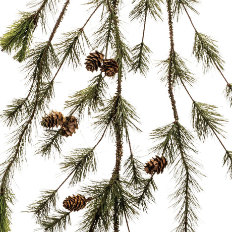 Pine and pincone garland (set of 2)