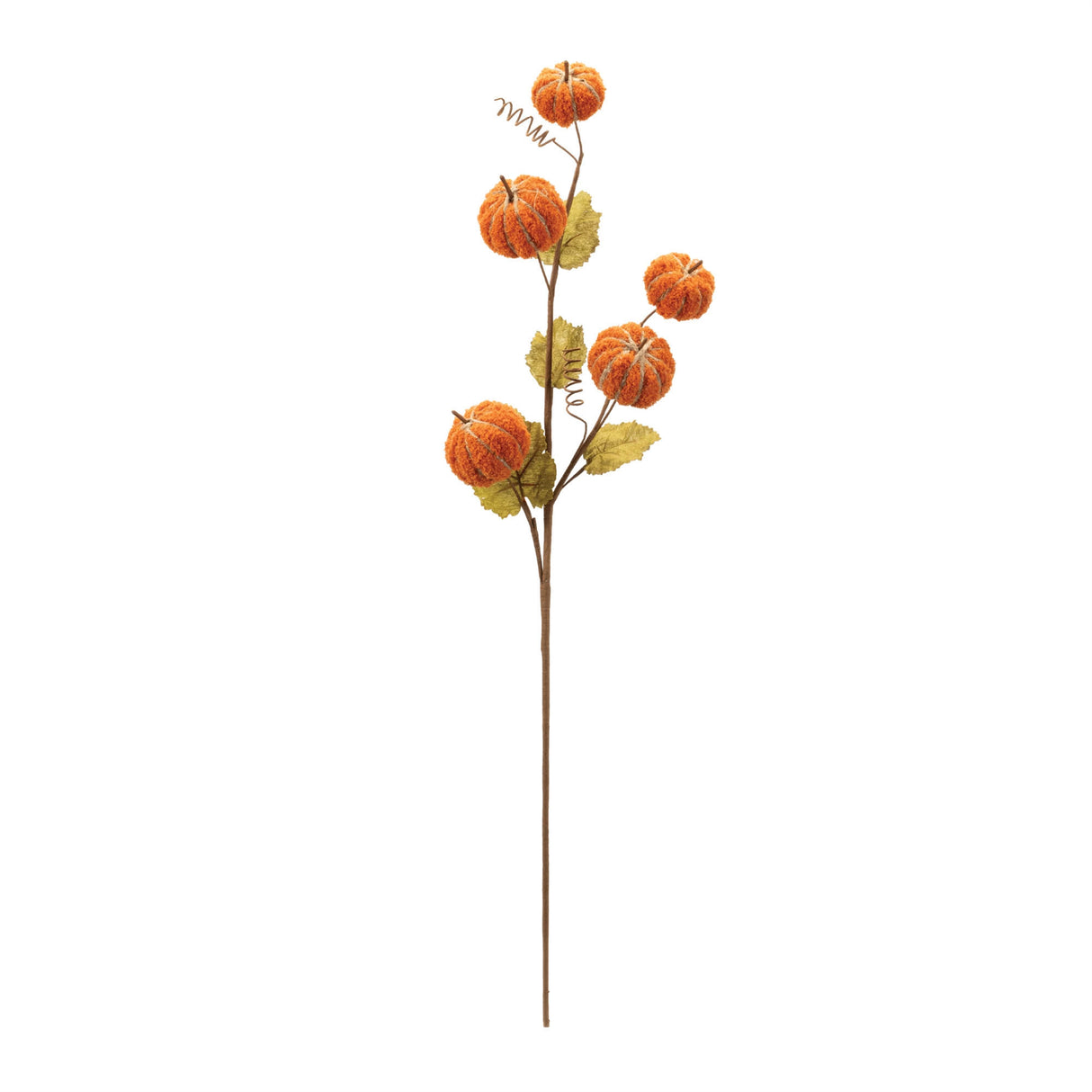 Plush fall pumpkin spray (set of 6)