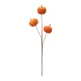 Plush fall pumpkin spray (set of 6)
