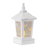 Led winter lantern 14"h