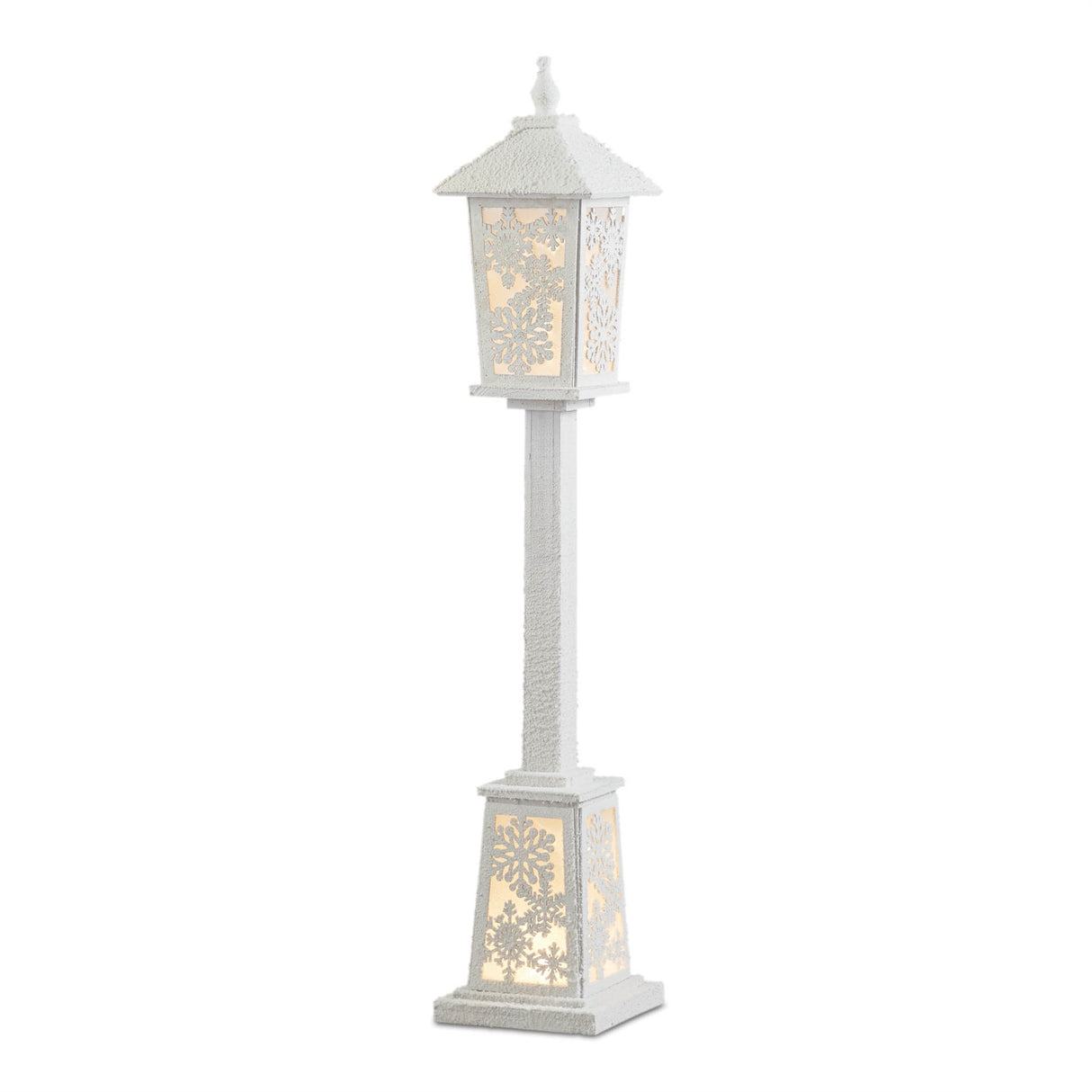 Led winter lantern post 48"h