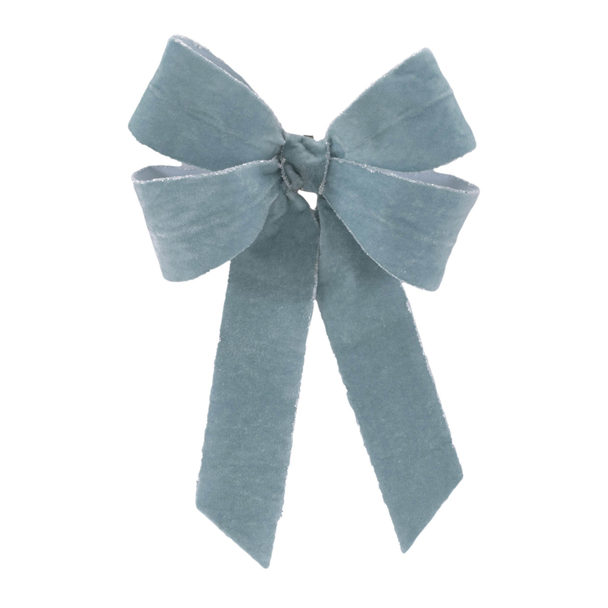 Glittered-double-holiday-bow-(set-of-2)-Seasonal-&-Holiday-Decor