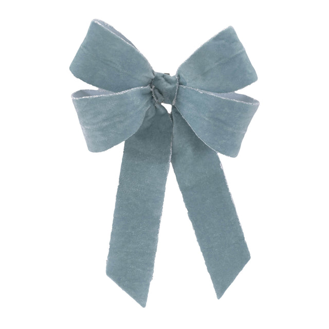 Glittered-double-holiday-bow-(set-of-2)-Seasonal-&-Holiday-Decor