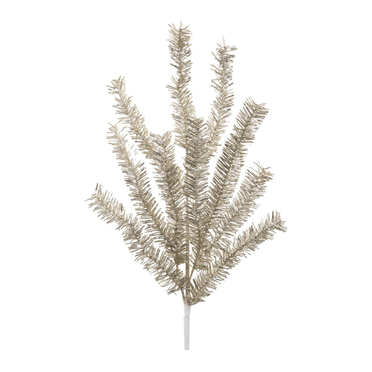Glittered pine spray (set of 6)