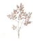 Glittered leaf spray (set of 6)