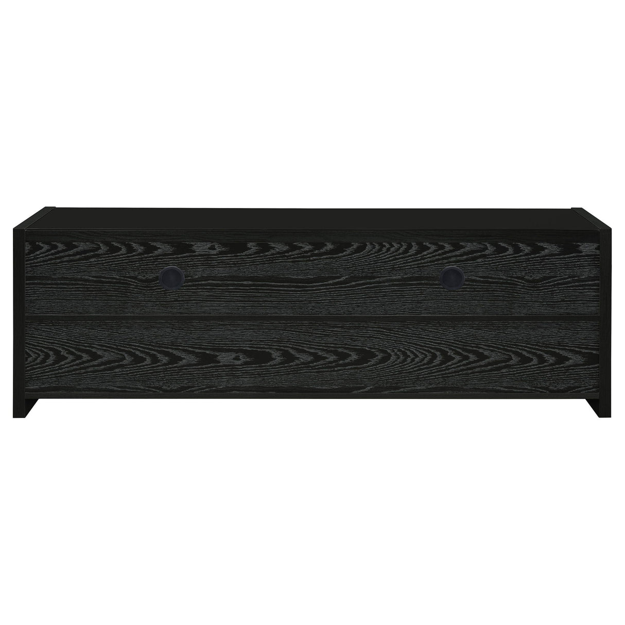 Alton 3-drawer Engineered Wood 61-inch TV Stand Black Oak