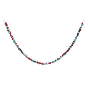 Metal-Sleigh-Bell-Cluster-Garland-(Set-of-2)-Wreaths-&-Garlands