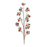 Metal sleigh bell cluster spray (set of 2)