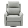 Manual Recliner Swivel Rocking Chair With 8 Point Massage And Heating