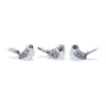 Feathered-bird-shelf-sitter-(set-of-Decorative-Objects