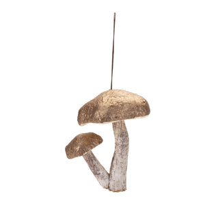 Double Mushroom Ornament (Set of 6)