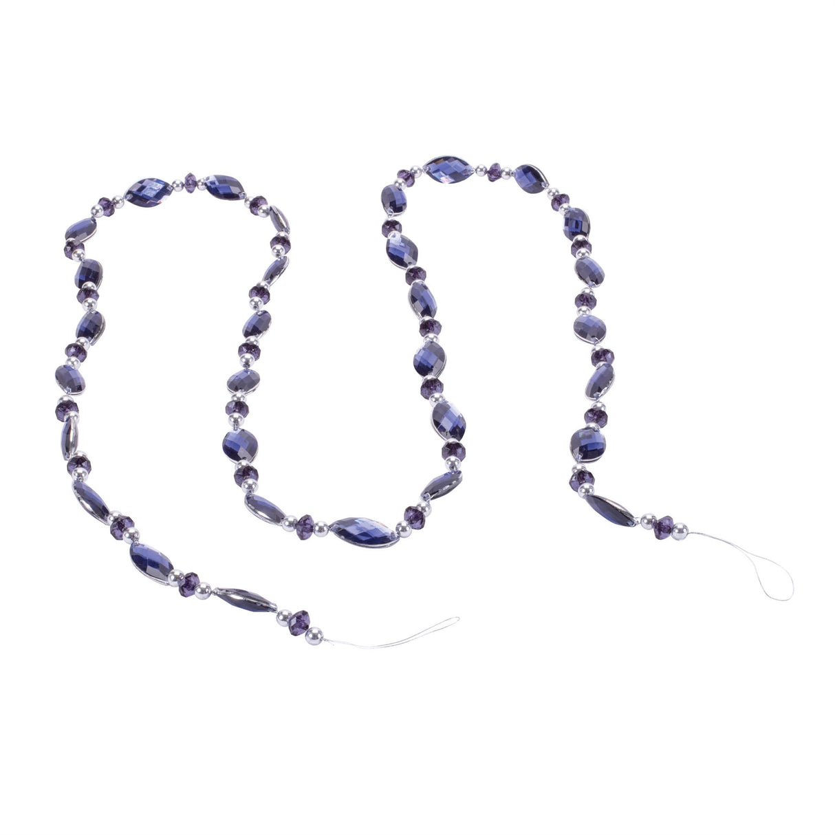 Jewel bead string garland (set of 2)