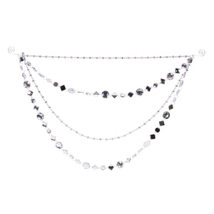 Jewel-Bead-and-Chain-Link-Garland-(Set-of-2)-Wreaths-&-Garlands