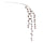 Snowy-hanging-pinecone-spray-(set-of-6)-Christmas-Decor