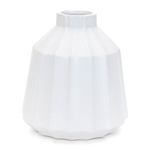 Ribbed Ceramic Vase (Set - 2)