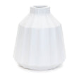 Ribbed-ceramic-vase-(set-of-2)-Vases