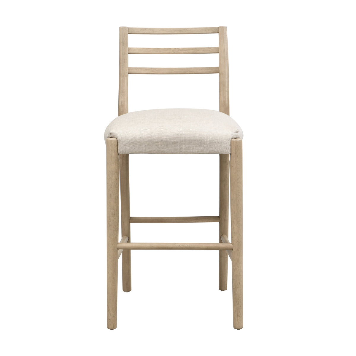 Bar Stool With Ladder Back (Set of 2)