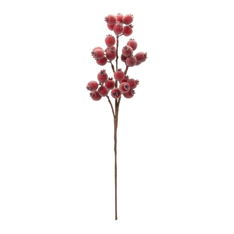 Beaded berry spray (set of 6)