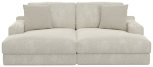 Cozy - 2 Piece Double Wide Chaise With USB Charging Ports