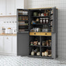 TOPMAX Large Freestanding Kitchen Pantry Storage Cabinet