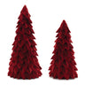 Fabric-pine-tree-(set-of-2)-Christmas-Decor