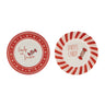 Ceramic-santa-candy-plate-(set-of-4)-Plates