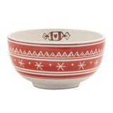 Ceramic santa candy bowl (set of 4)