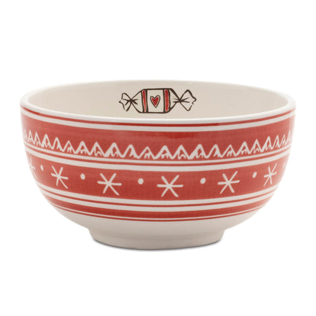 Ceramic santa candy bowl (set of 4)